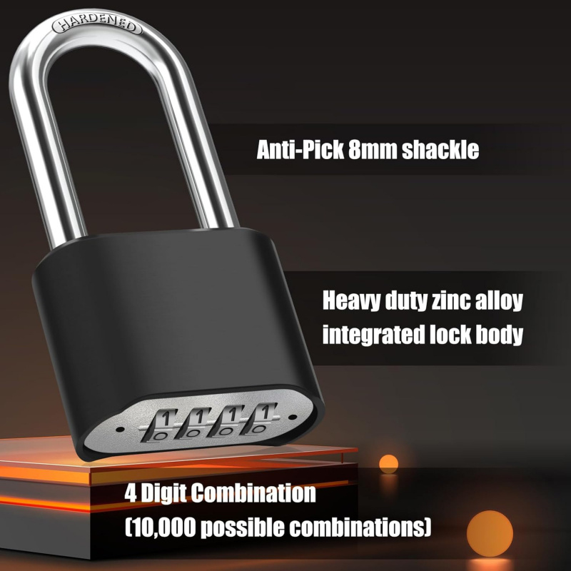 U Lock Heavy Duty - Cadenas combiné résistant aux intempéries, serrure