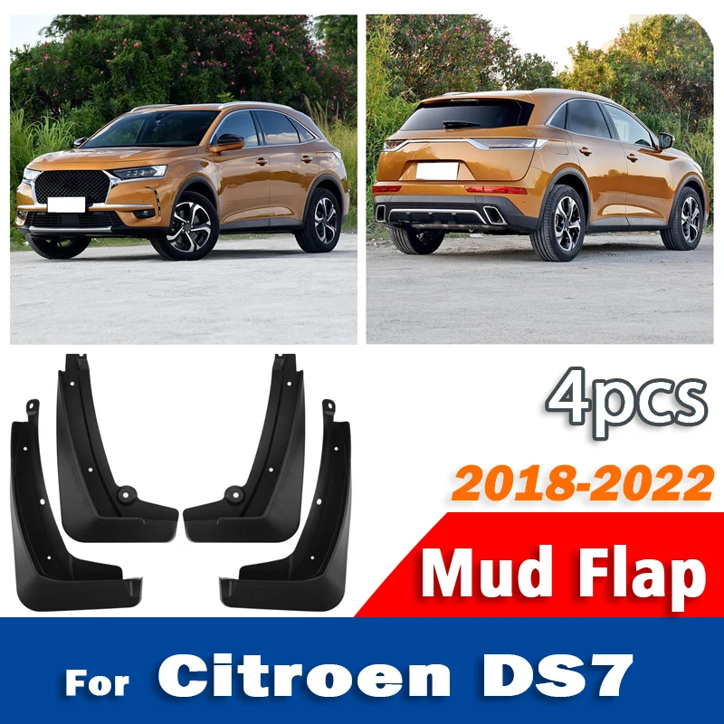 Fender Mudguard Set - Pare-boue pour Citroën DS7, garde-boue, protections