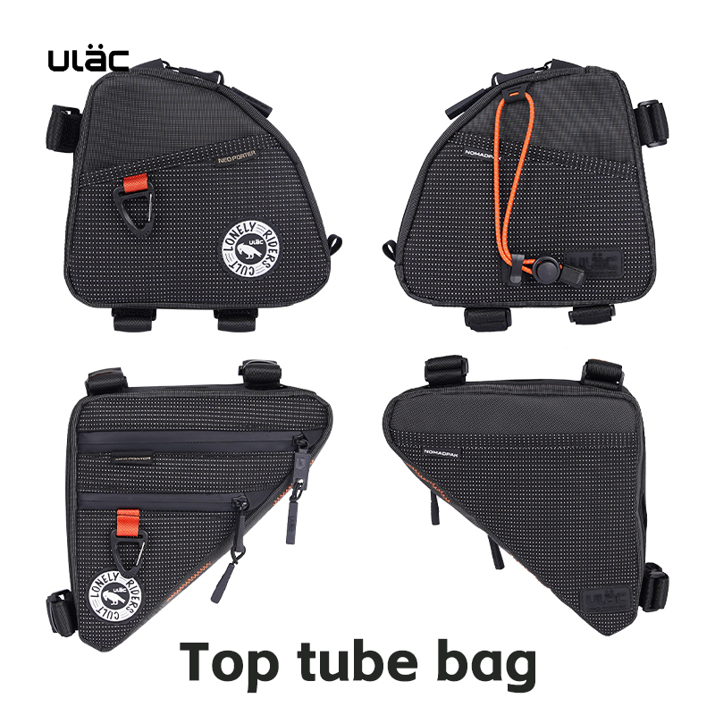 Cycling Commuter Backpack Waterproof - Sacoche de vélo triangulaire Ulac, sacoche