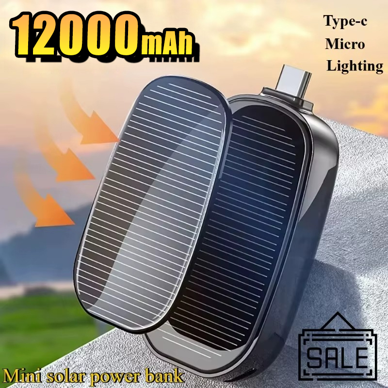 Usb Charger Dynamo - Mini batterie solaire portable d'urgence, chargeur