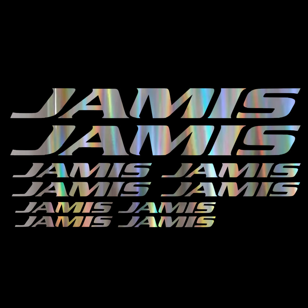 Cycling Quote - Autocollants pour vélo Jamis, MTB DH,