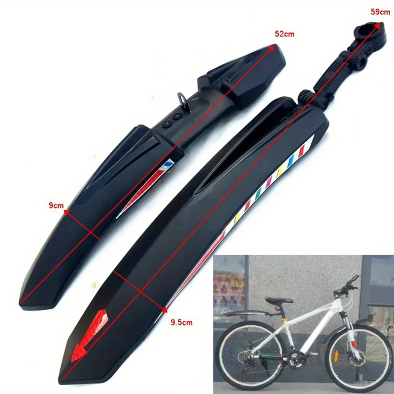 Fender Mudguard Set - Ensemble de garde-boue de vélo, garde-boue