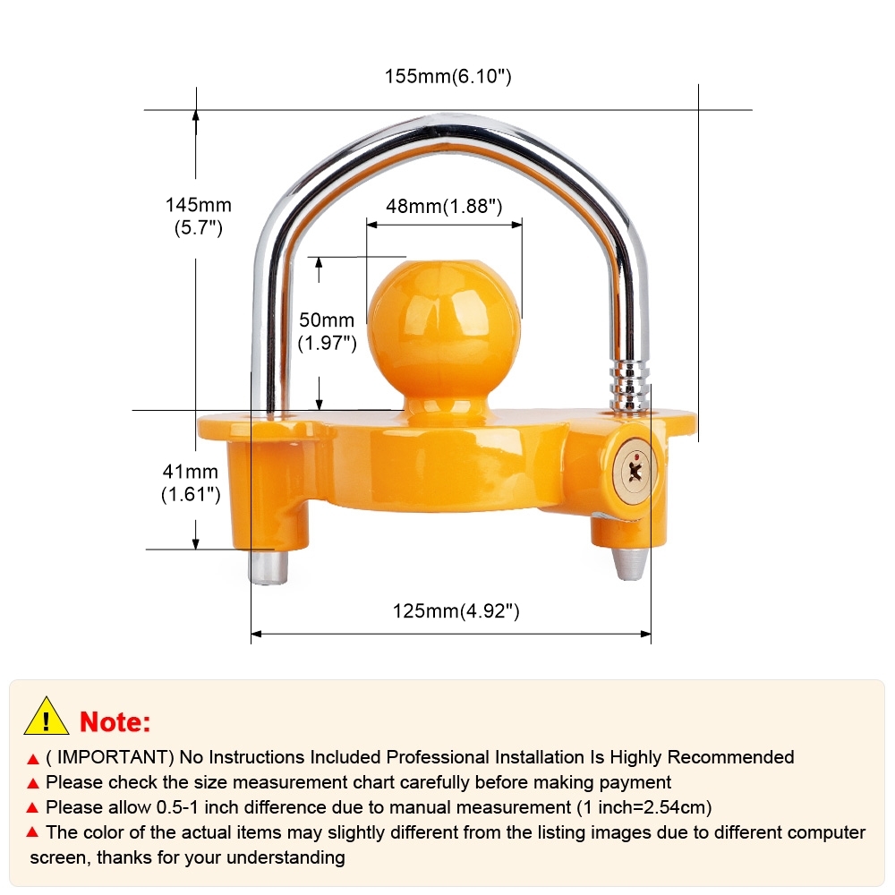 Serrure à Bille Universelle en - U Lock Heavy Duty avis et prix