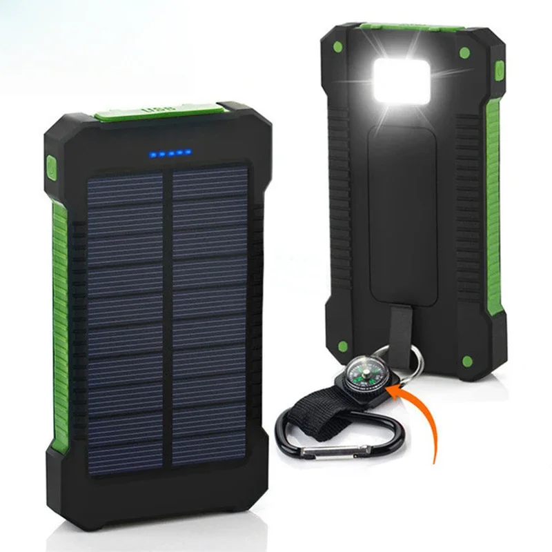 Batterie externe solaire porta - Usb Charger Dynamo avis et prix