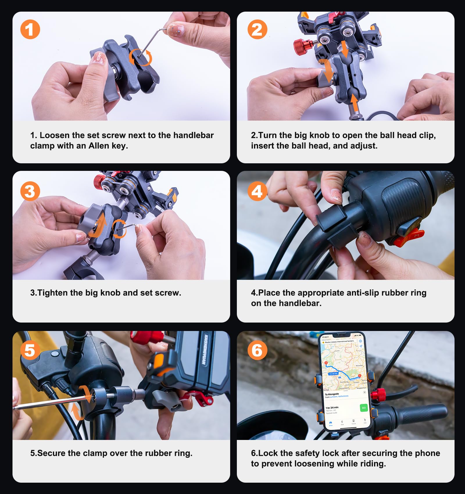 Support de téléphone pour moto - U Lock Heavy Duty avis et prix