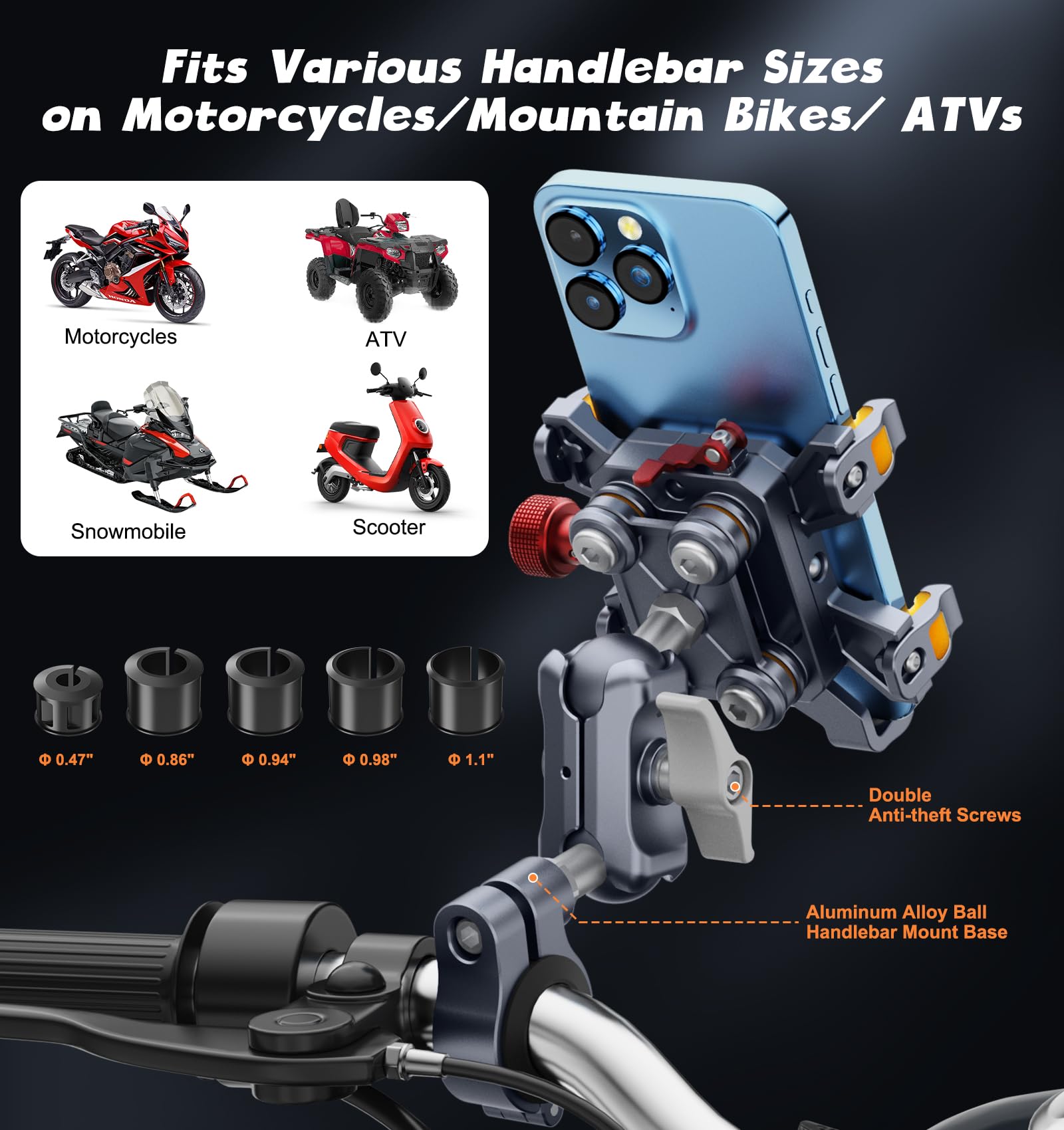 Support de téléphone pour moto - U Lock Heavy Duty avis et prix