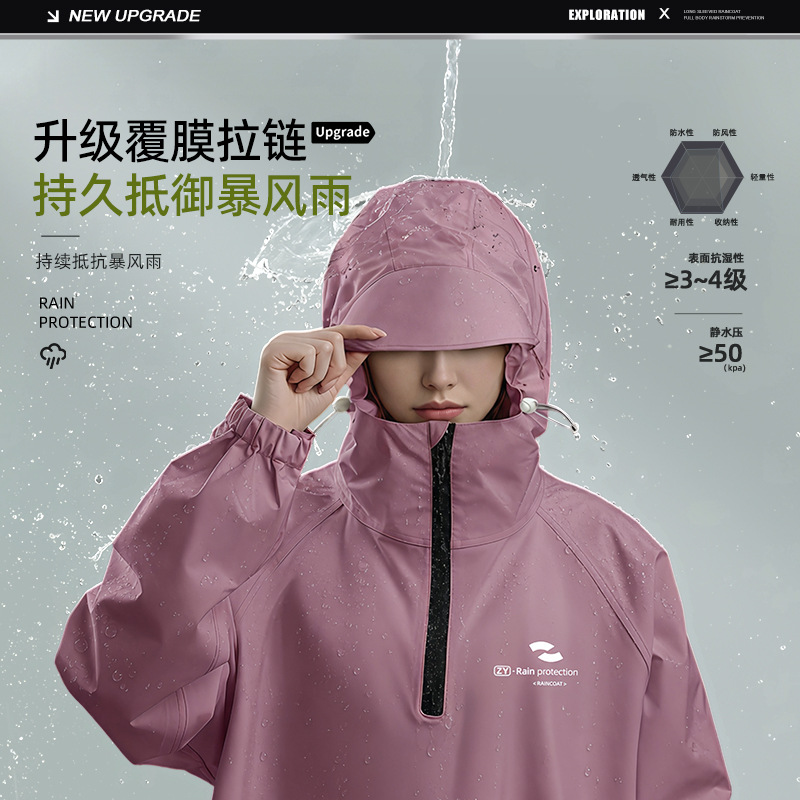 Imperméable unisexe à manches  - Cycling Commute In Rain avis et prix