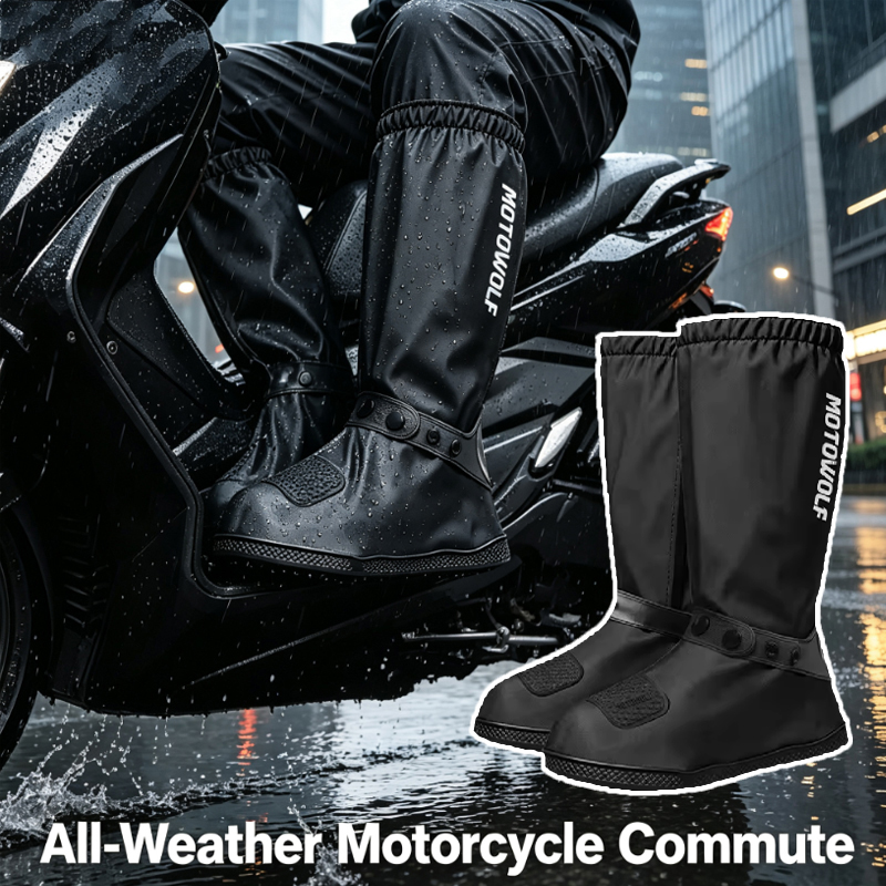 Couvre-chaussures de pluie réu - Cycling Commute In Rain avis et prix