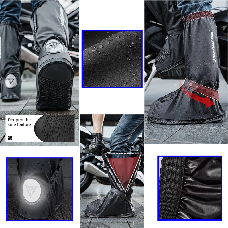 Couvre-chaussures de pluie réu - Cycling Commute In Rain avis et prix