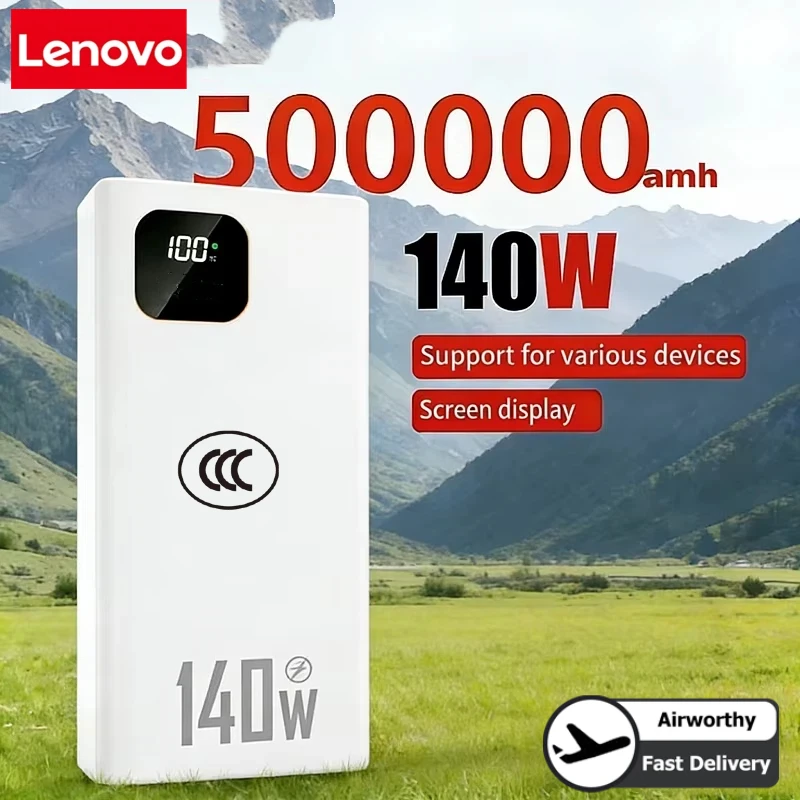 Batterie externe Lenovo 140W 5 - Usb Charger Dynamo avis et prix