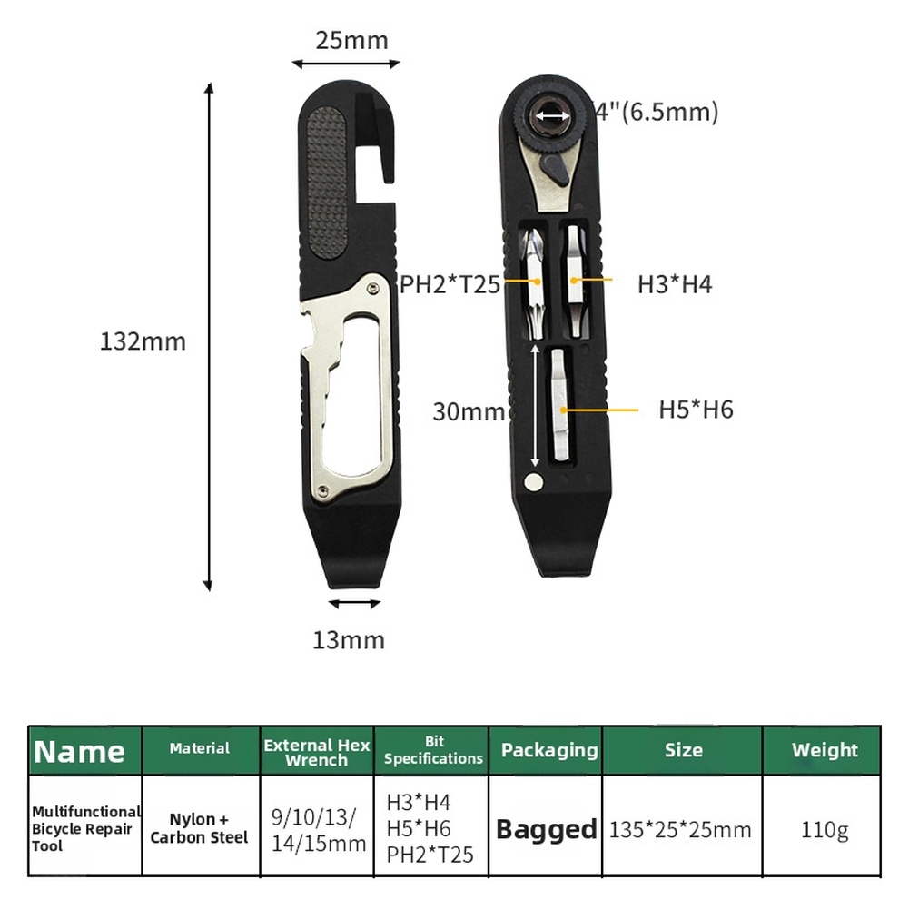 Kit d'outils pour vélo en acie - Commuter Cycling avis et prix
