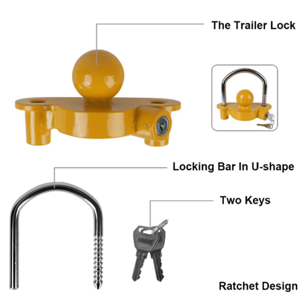 Verrou de remorque robuste - V - U Lock Heavy Duty avis et prix