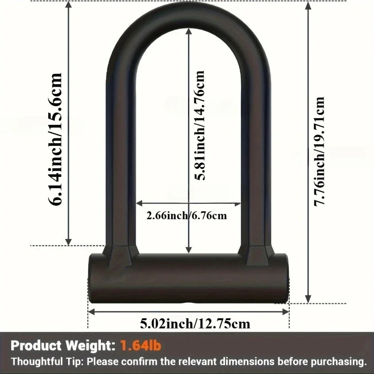 Serrure de vélo antivol robust - U Lock Heavy Duty avis et prix