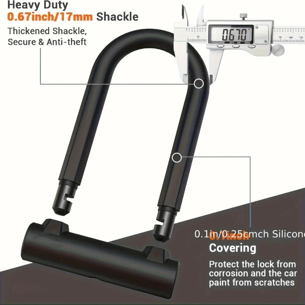 Serrure de vélo antivol robust - U Lock Heavy Duty avis et prix