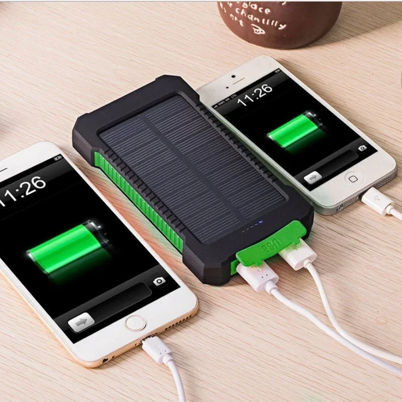 Batterie externe solaire ROMOS - Usb Charger Dynamo avis et prix