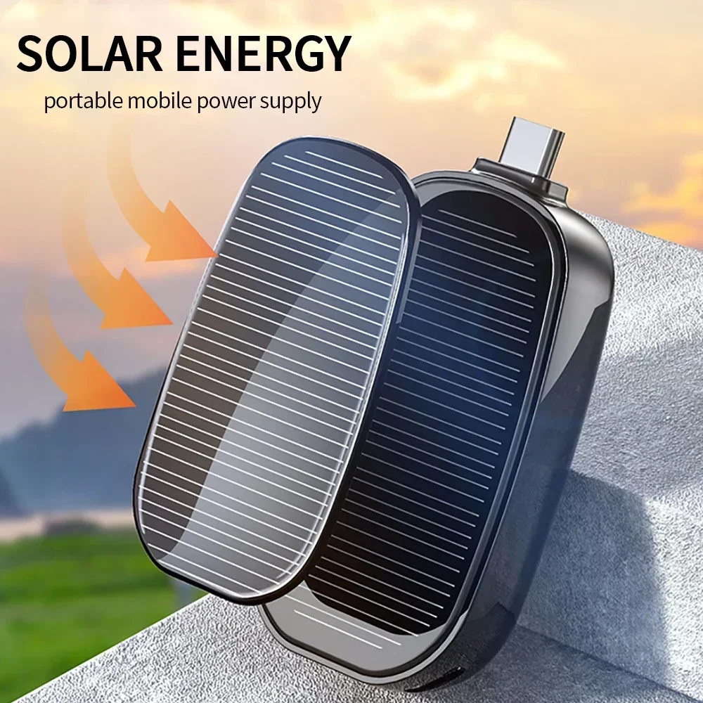 Mini batterie externe solaire  - Usb Charger Dynamo avis et prix