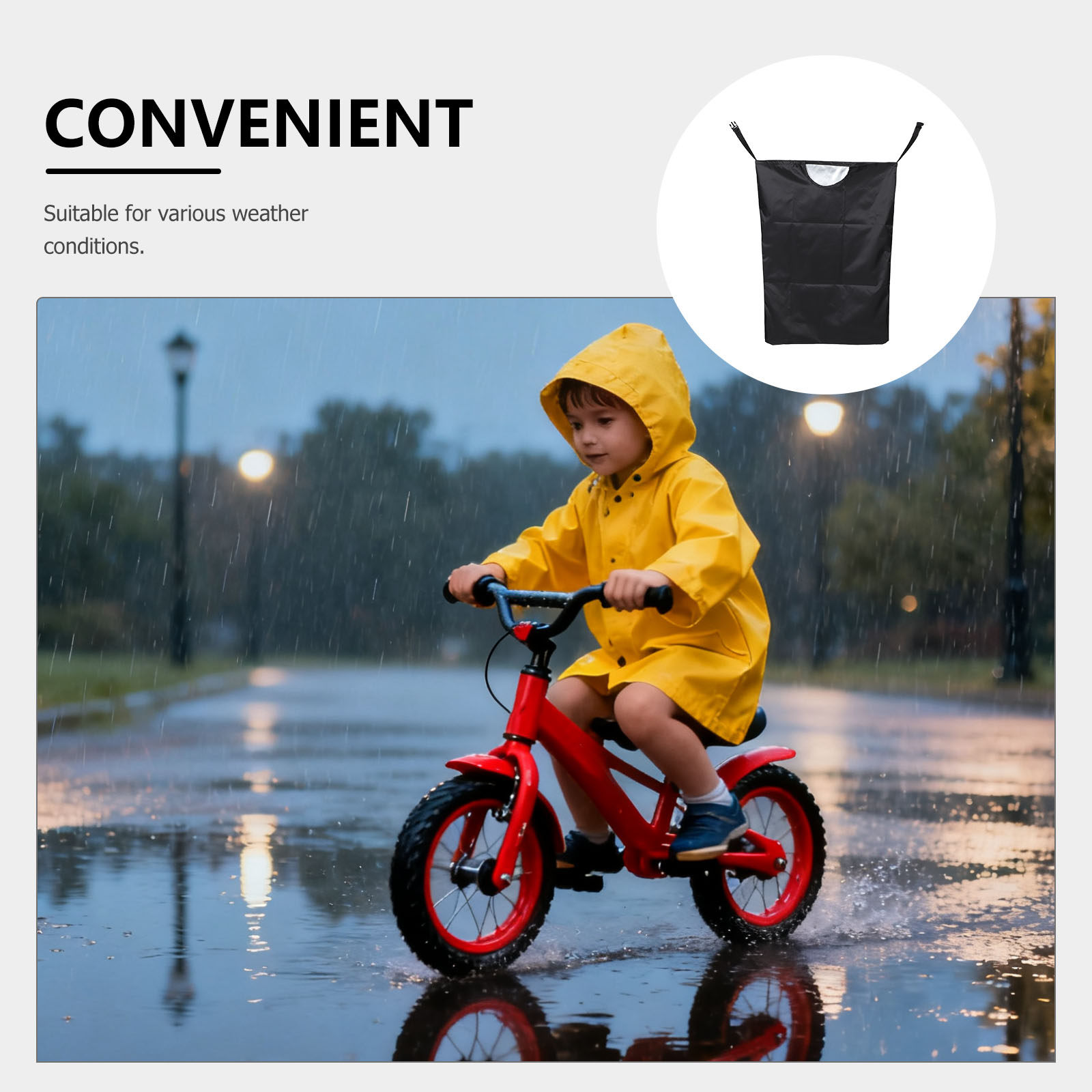 Housse de siège de vélo imperm - Cycling Commute In Rain avis et prix