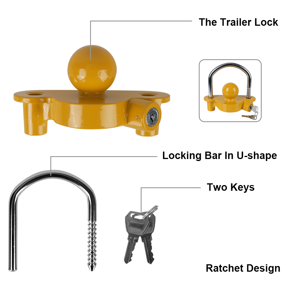 Boule de remorquage de sécurit - U Lock Heavy Duty avis et prix