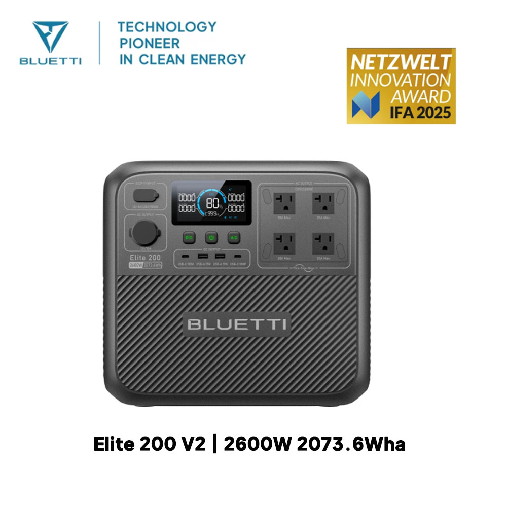 【Renew】BLUETTI Elite 200 V2 St - Usb Charger Dynamo avis et prix