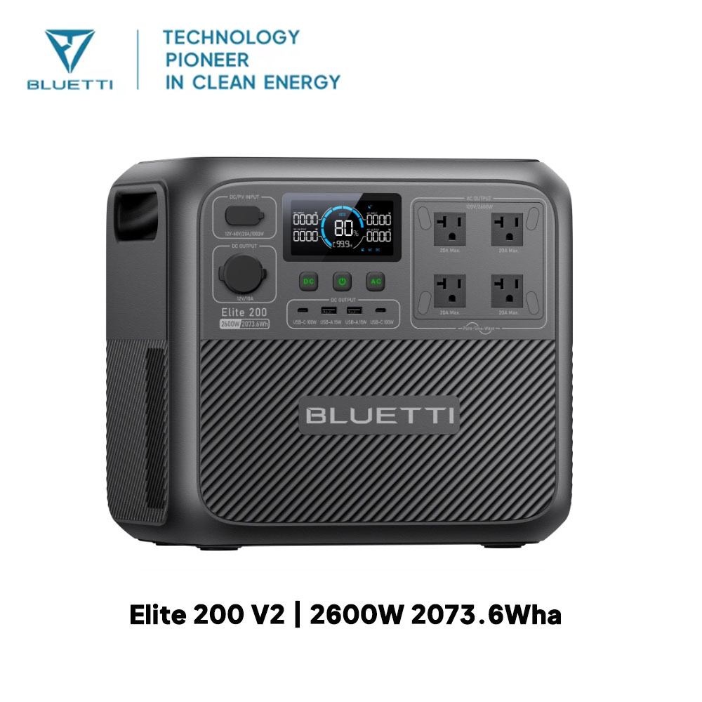 【Renew】BLUETTI Elite 200 V2 St - Usb Charger Dynamo avis et prix