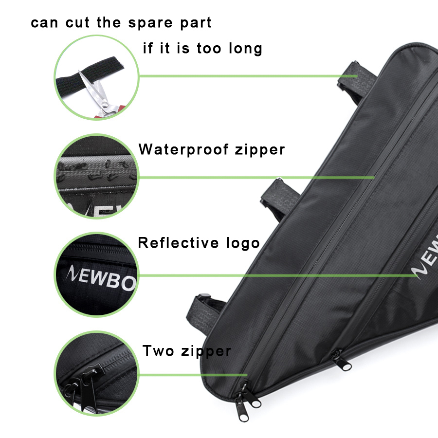NEWBOLER grand sac Triangle de - Cycling Commuter Backpack Waterproof avis et prix