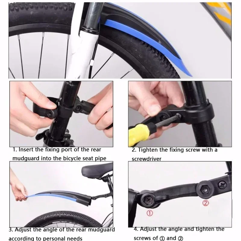 1 ensemble garde-boue de vélo  - Fender Mudguard Set avis et prix