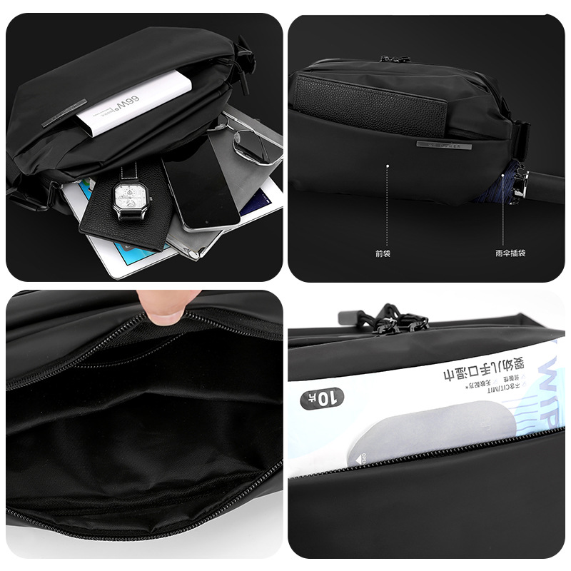 Sac à bandoulière léger en nyl - Cycling Commuter Backpack Waterproof avis et prix
