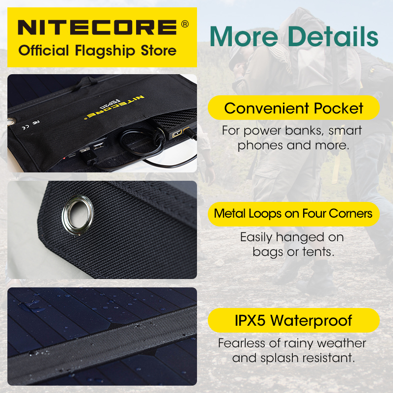 NITECORE Féventuelles 30 30W P - Usb Charger Dynamo avis et prix